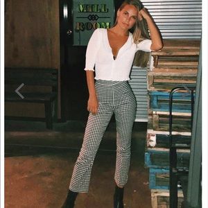 Life on Mars Check Pants